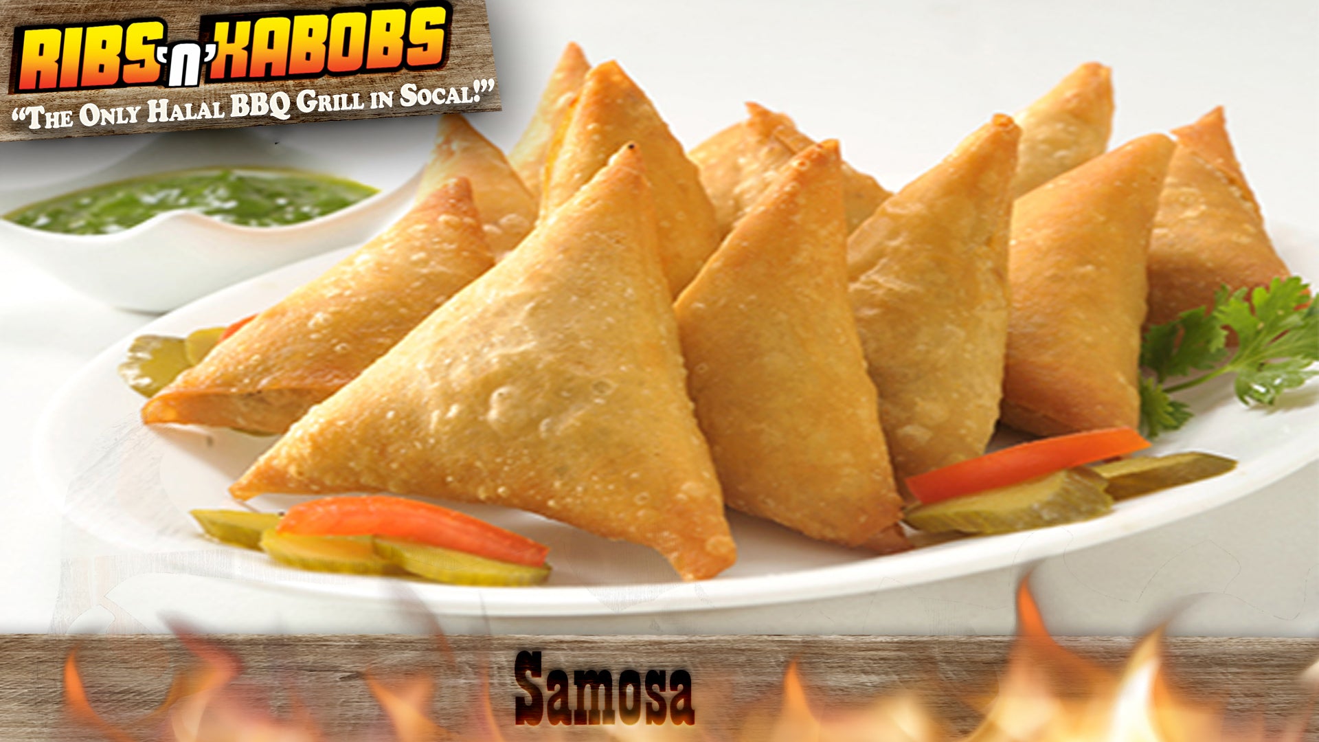 20 beef samosa